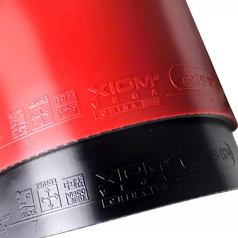 Mặt Vợt Bóng Bàn Xiom Vega X (Vega Ten) Chính Hãng - Độ Xoáy Vượt Trội - Phản Hồi Chính Xác - Chuẩn Topspin Hiện Đại